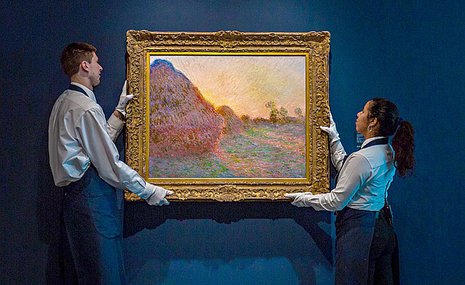 На аукционе Sotheby’s «Стога» Клода Моне проданы за $110 млн