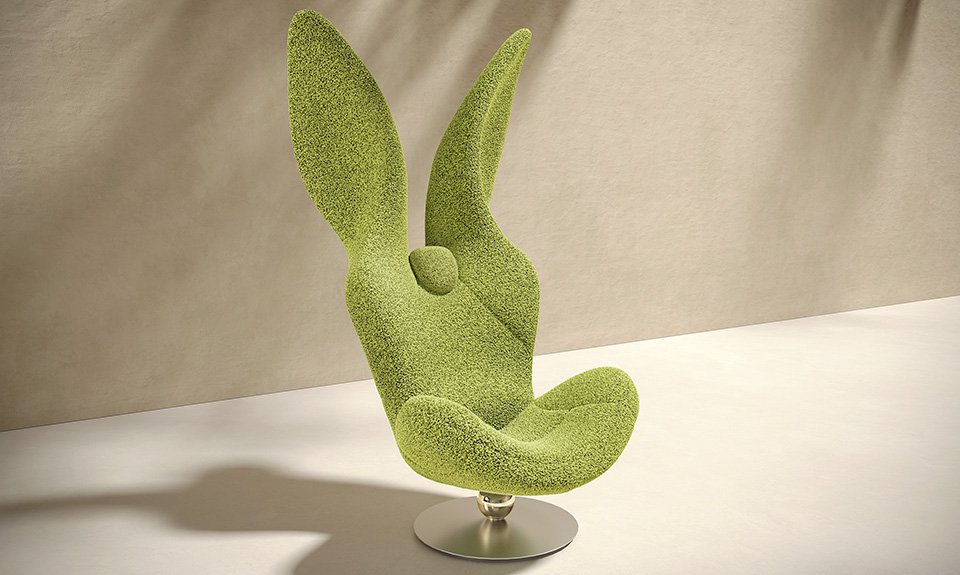 Итальянский бренд премиальных предметов интерьера NATUZZI выпустил необычную модель кресла.  Фото: NATUZZI
