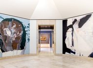 В одном из залов Лувра появились росписи современного художника