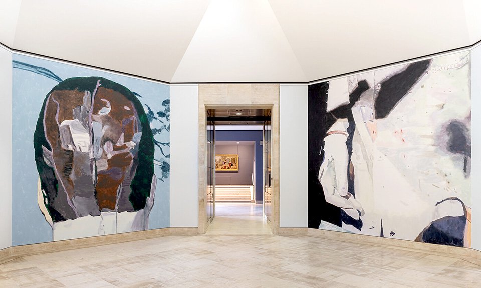 Работа Тюйманса под названием «Сирота» состоит из четырех росписей, одна из которых повторяет утраченную картину маслом, которую он написал в 1990 году.  Фото: Musée du Louvre