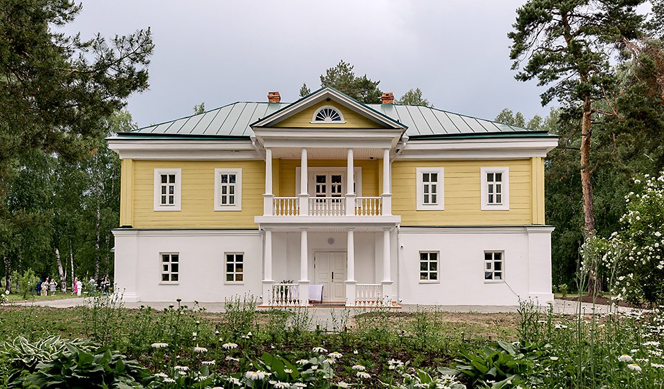 Господский дом в Львовке. Фото: Музей-заповедник А.С.Пушкина «Болдино»