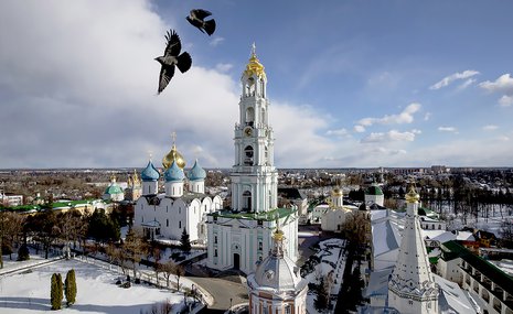 «Троица» Рублева не пострадала при пожаре в Троице-Сергиевой лавре