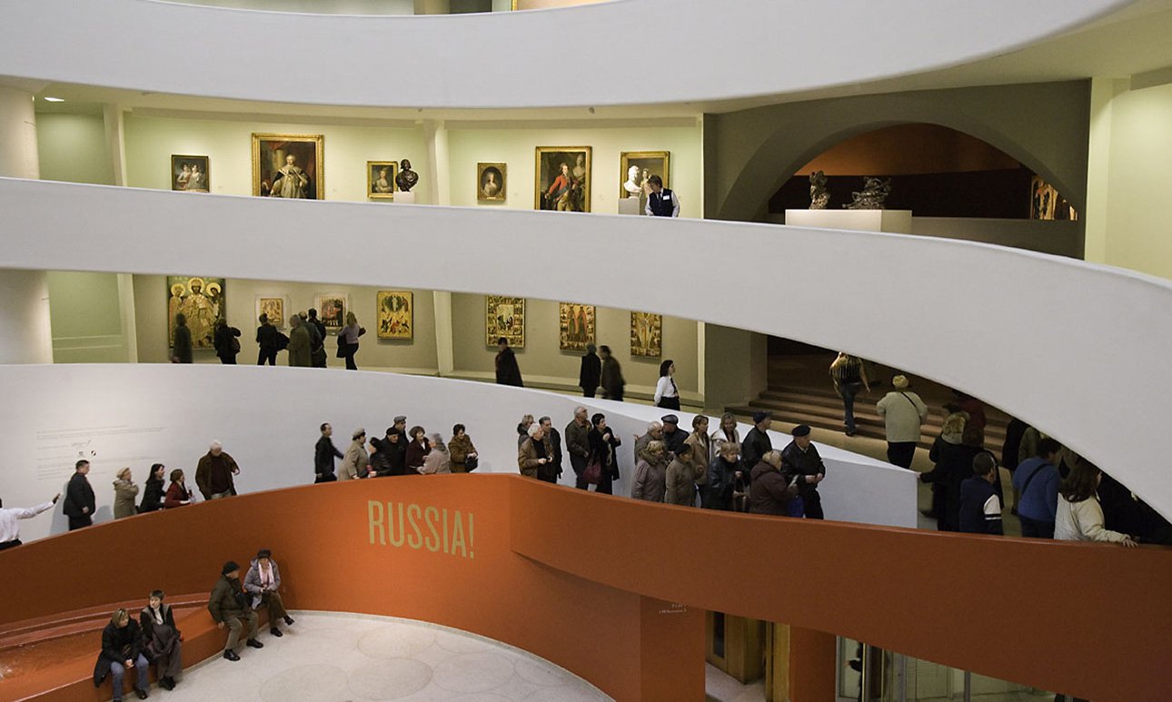 Выставка «Россия!» в Музее Гуггенхайма. 2006.  Фото: The Guggenheim Museums and Foundation