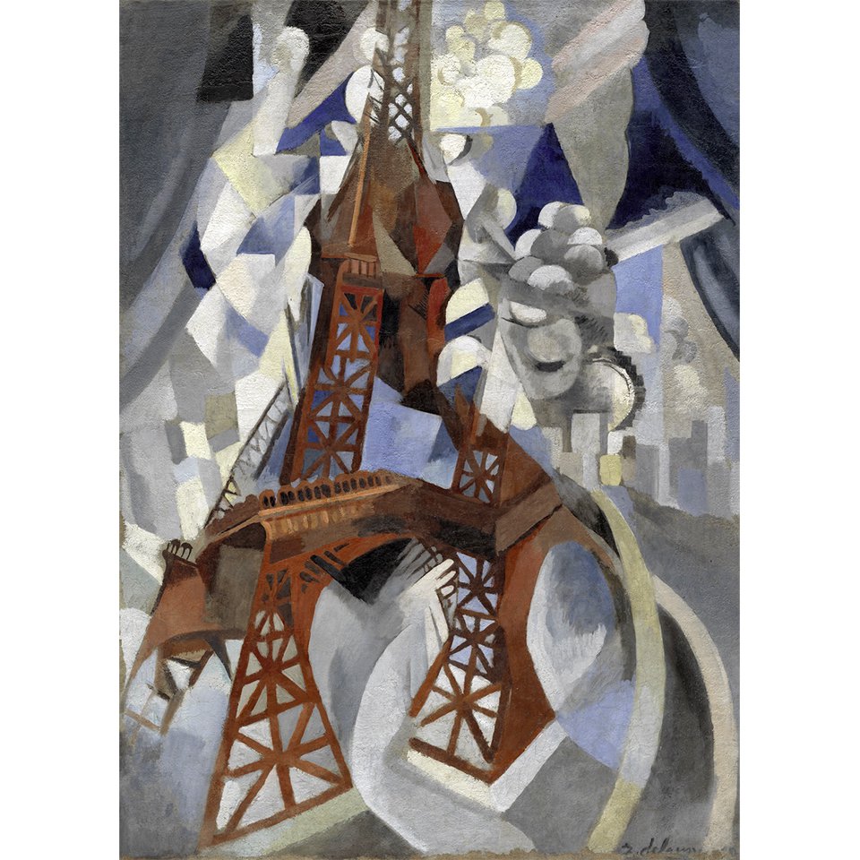 Робер Делоне. «Красная Эйфелева башня (La Tour rouge)». 1911–1912. Фото: Solomon R. Guggenheim Museum, New York