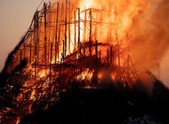 В Никола-Ленивце на Масленицу сожгут арт-объект Николая Полисского