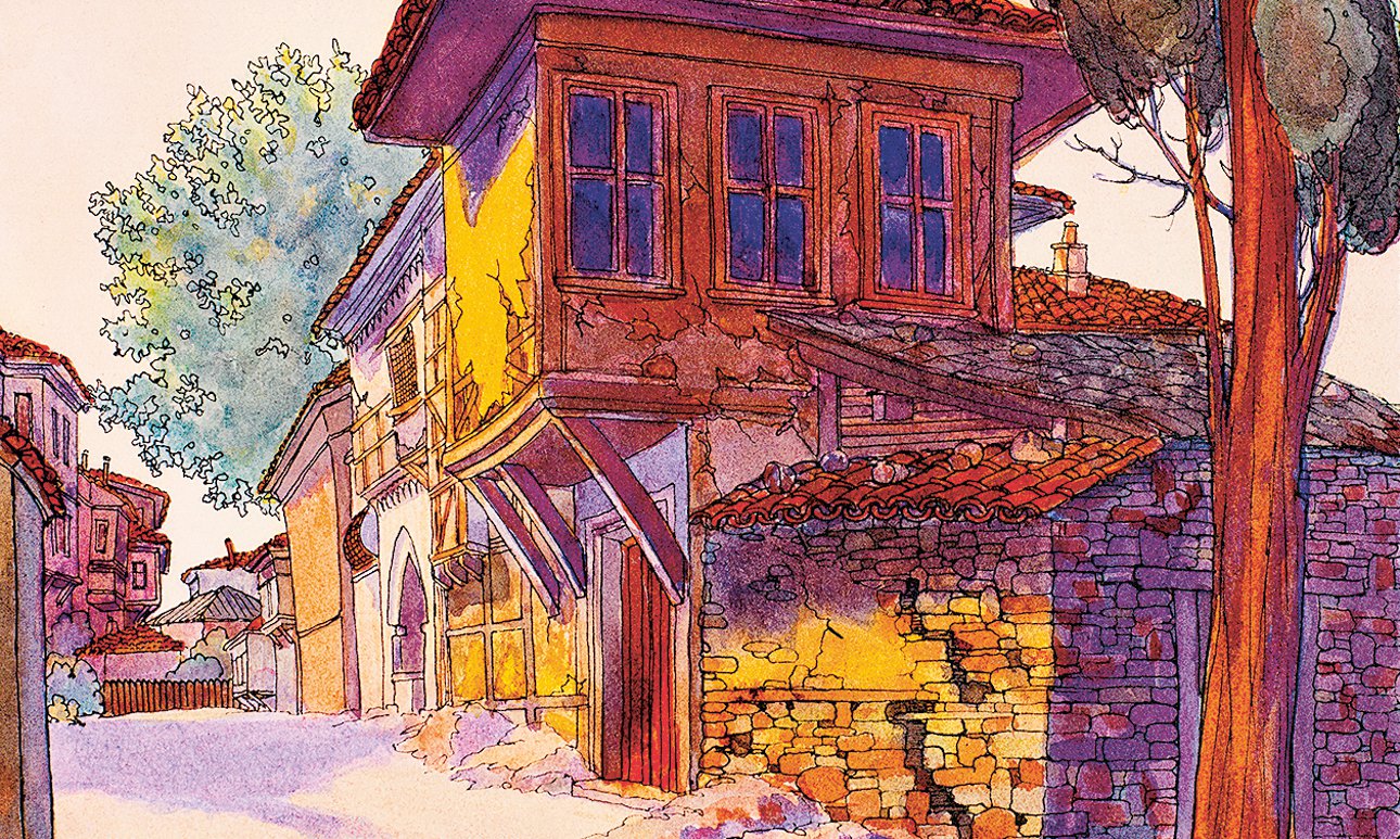 Александр Панков. Из альбомов художника.  Фото: Ömer Koç Collection