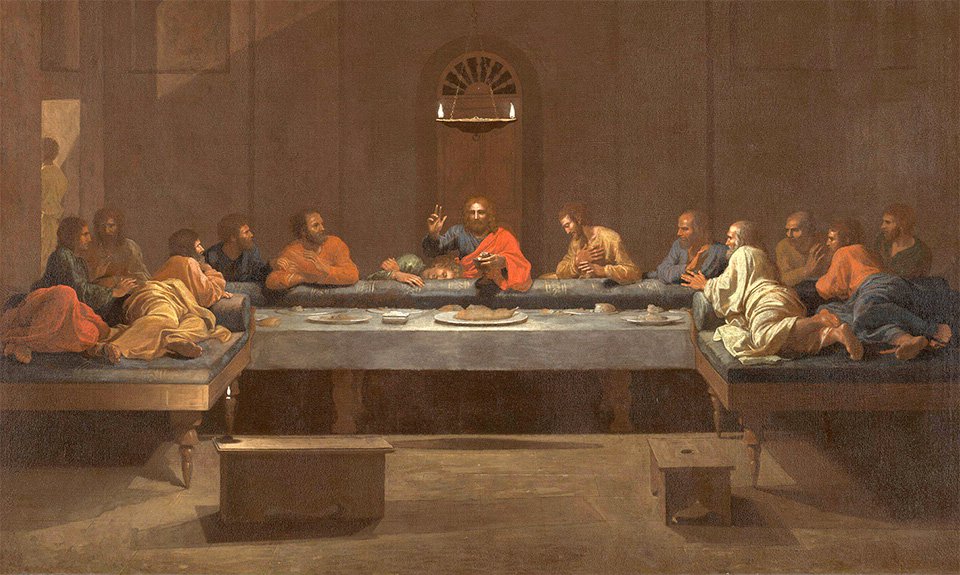 Никола Пуссен. «Евхаристия». 1637–1640.    Фото: The National Gallery