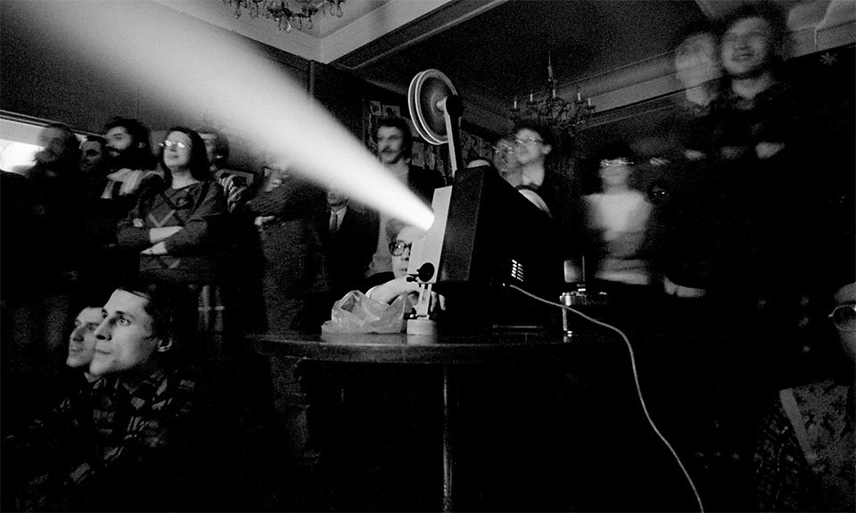 Ночь творческих союзов в ВТО, 1988.  Фото: Андрей Безукладников/Электротеатр Станиславский
