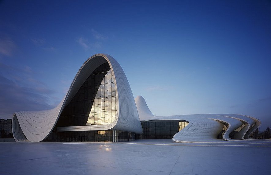Баку архитектура заха хадид