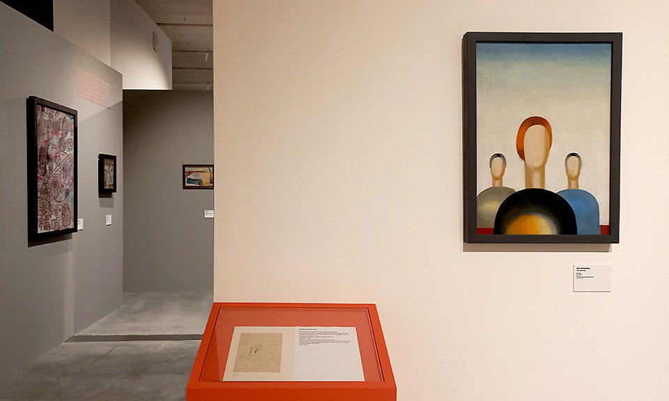 Малевич и художники его круга предстают реальными на выставке в Еврейском музее